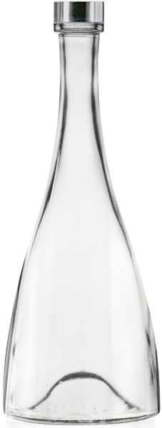 glass water bottle 75cl - Flaurus Bassa