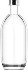 glass water bottle 375ml, 37cl - Sky